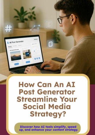 How Can an AI Post Generator Streamline Your Social Media Strategy?