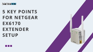 Step-by-Step Guide to Set Up Netgear EX6170 Range Extender