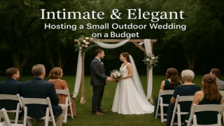 Intimate & Elegant_ Hosting a Small Outdoor Wedding on a Budget