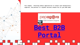 Pepagora- The Best B2B Portal For Your Business