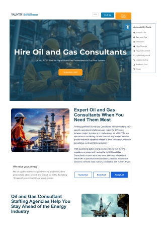 Hire Certified Oil and Gas Consultants