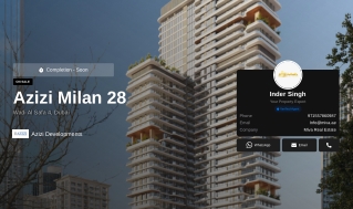 Azizi Milan 28 at City of Arabia – Azizi Developments