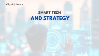 From Vision to Venture: Aditya Raj Sharma’s Playbook