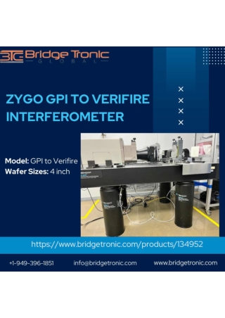 Zygo GPI to Verifire Interferometer