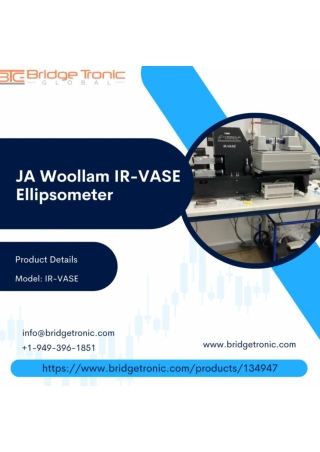 JA Woollam IR-VASE Ellipsometer