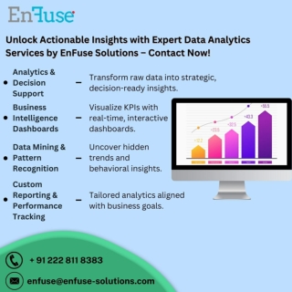 Unlock Actionable Insights with Expert Data Analytics Services