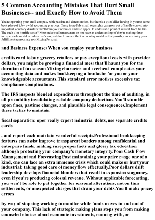 5-common-accounting-mistakes-that-hurt-small