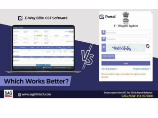 Which is the Best Option for Generating E-Way Bills: GST Software or Portal?