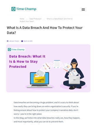 What is a Data Breach and How to Protect Your Data?