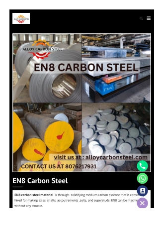 EN8 Carbon Steel