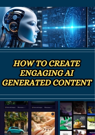how to create engaging ai