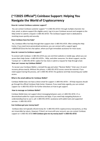 CoinbaseSupportHelpingYouNavigatetheWorldofCryptocurrency