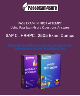 Why Choose C_HRHPC_2505 Dumps PDF for Your Exam Preparation?