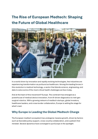 LSI Europe Summit