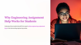 Why Engineering Assignment Help Works for Students