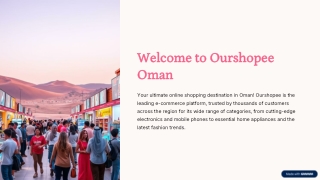 Buy Electronics, Mobiles, Laptops & More Online in Oman – Ourshopee