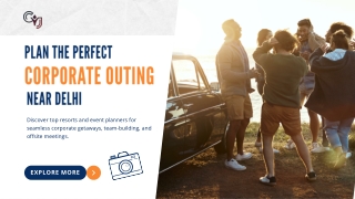 Best Resorts for Corporate Team Outing Near Delhi NCR