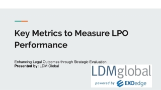 Key Metrics to Measure LPO Performance