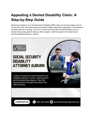 Appealing a Denied Disability Claim_ A Step-by-Step Guide