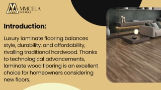 Natural Luxury Laminate Flooring in Canada
