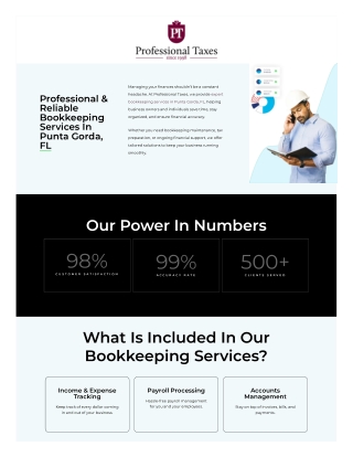 Professional Bookkeeping Services in Punta Gorda, FL