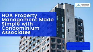 hoa property management made simple with