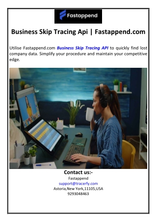business skip tracing api fastappend com