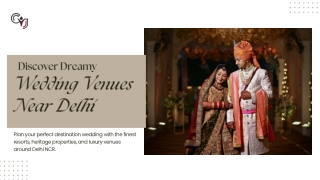 Luxury Resorts for Destination Wedding Near Delhi NCR