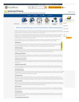 Best NTN Bearing Distributor in India | Pacific Bearing