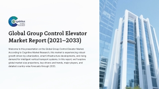 Group Control Elevator Market Report