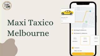 Book Maxi Taxi in Melbourne with Maxi Taxico Melbourne