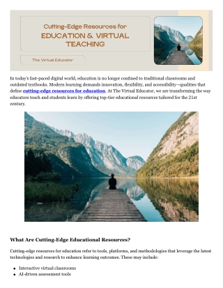 top-tier educational resources