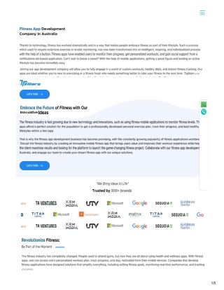 7Pillars: AI-Powered Fitness App Development Services