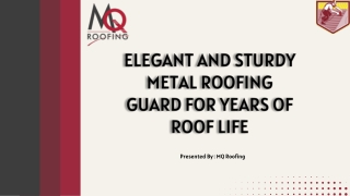 Sturdy Metal Roofing Solutions  Quality Roofing Service Provider in Marshfield, WI