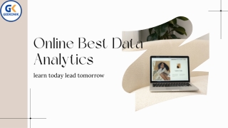 online best data analytics