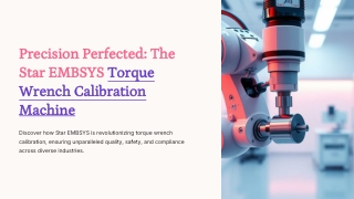 precision perfected the star embsys torque wrench