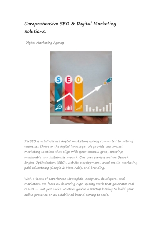 Comprehensive SEO