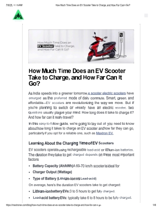 how-much-time-does-an-ev-scooter-take-to-charge-and-how-far-can-it-go