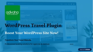 WordPress Travel Plugin: Boost Your WordPress Site Now!**  ---  ### **I
