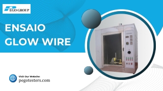 ensaio glow wire