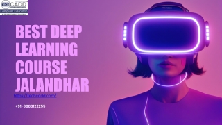 Best Deep Learning course Jalandhar (2)