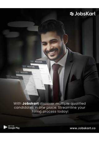 Hire Smarter, Faster — Only on JobsKart