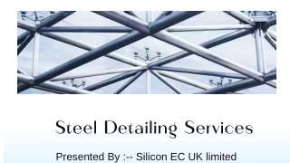 Steel Detailing Services