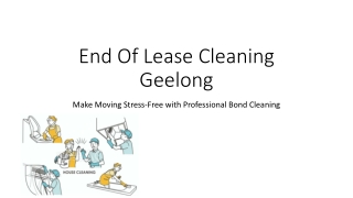 Avoid Bond Deductions with End Of Lease Cleaning in Geelong