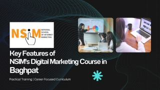 Key Features of NSIM’s Digital Marketing Course in Baghpat