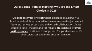 Reliable QuickBooks Premier Hosting for Seamless Accounting