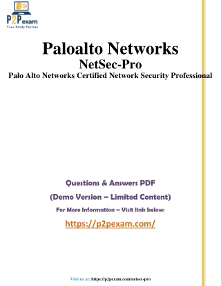 paloalto networks netsec pro palo alto networks