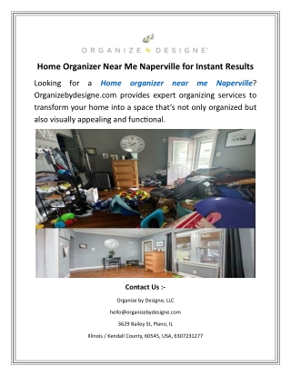 Home Organizer Near Me Naperville for Instant Results