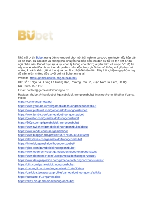 Bubet