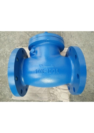 van một chiều gang mặt bích
